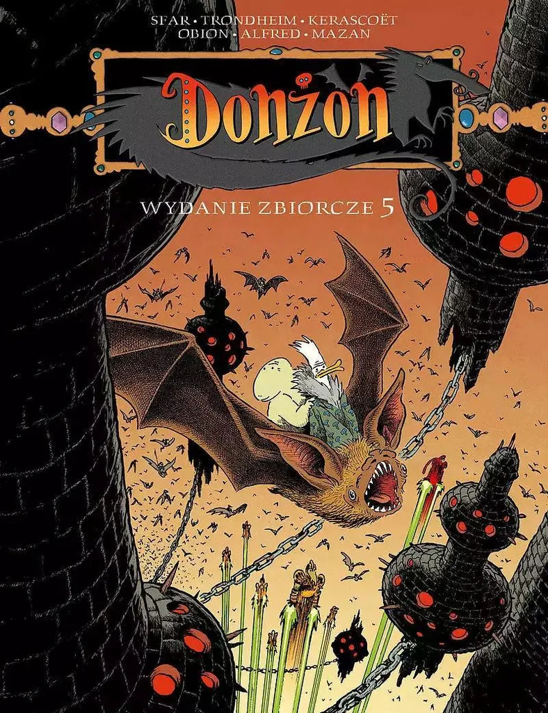 Bande Dessinée Donjon Edition Collective Tome 5 en Langue Polonaise BD