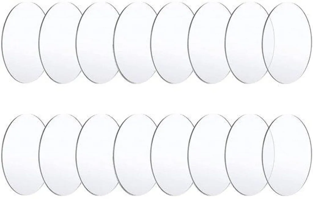 Plaque ronde acrylique 2mm - Alternative au verre cassable pour cadre