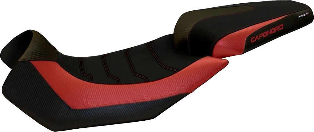 Sitzbezug Nuoro 2 Comfort 5RD mit logo für APRILIA caponord 1200