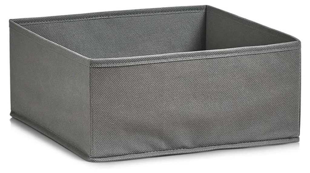 Gagner de la Place avec la Boîte de Rangement Grise Pliable 28x28cm
