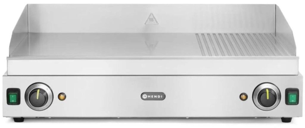 HENDI Grillplatte         230V 3500W 2/3 Glatt 1/3 Gerillt Produktbild 