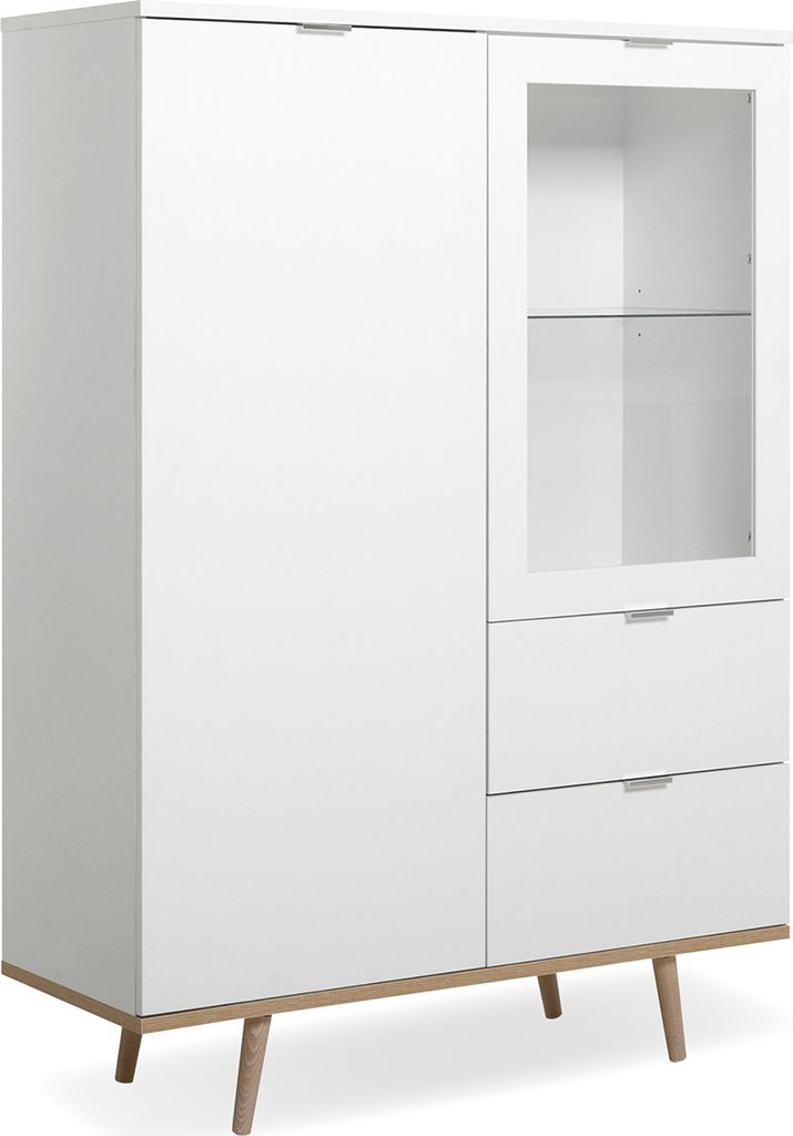 Highboard Vitrinenschrank Kommode Beistellschrank Anrichte Produktbild 