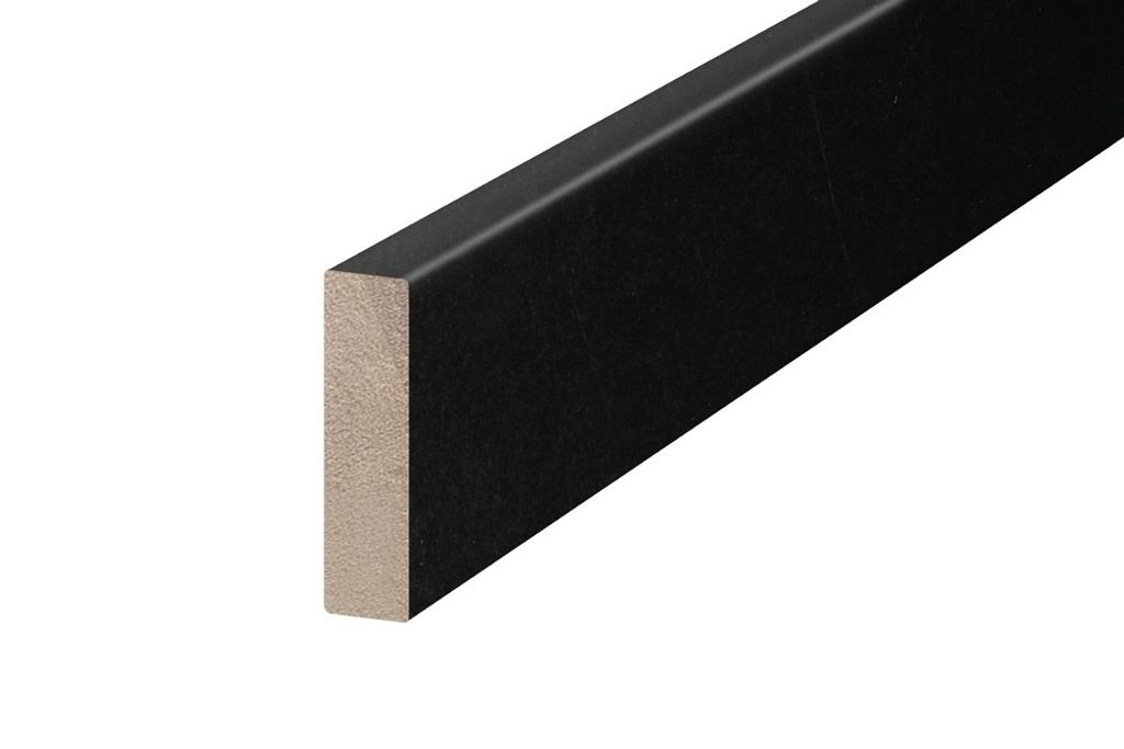AP35/1 soklová lišta TYP 124 ACARA, MDF + fólie černá, 40 Obrázek produktu 