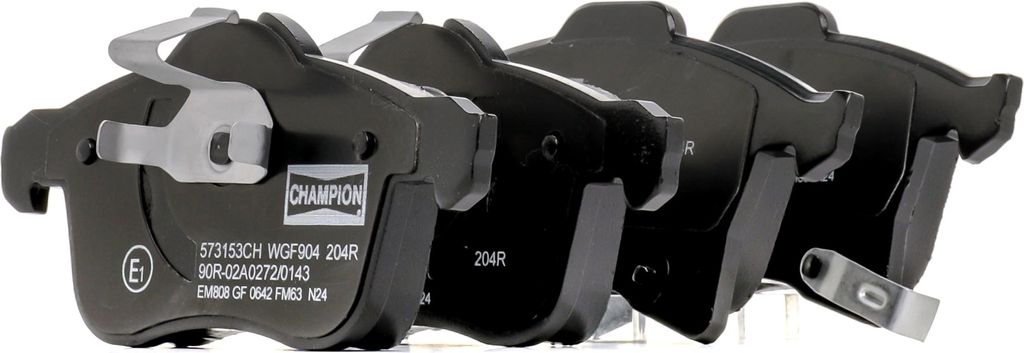 CHAMPION Bremsbeläge Satz Vorne Bremsklötze für OPEL Corsa D Schrägheck (S07) 573153CH
