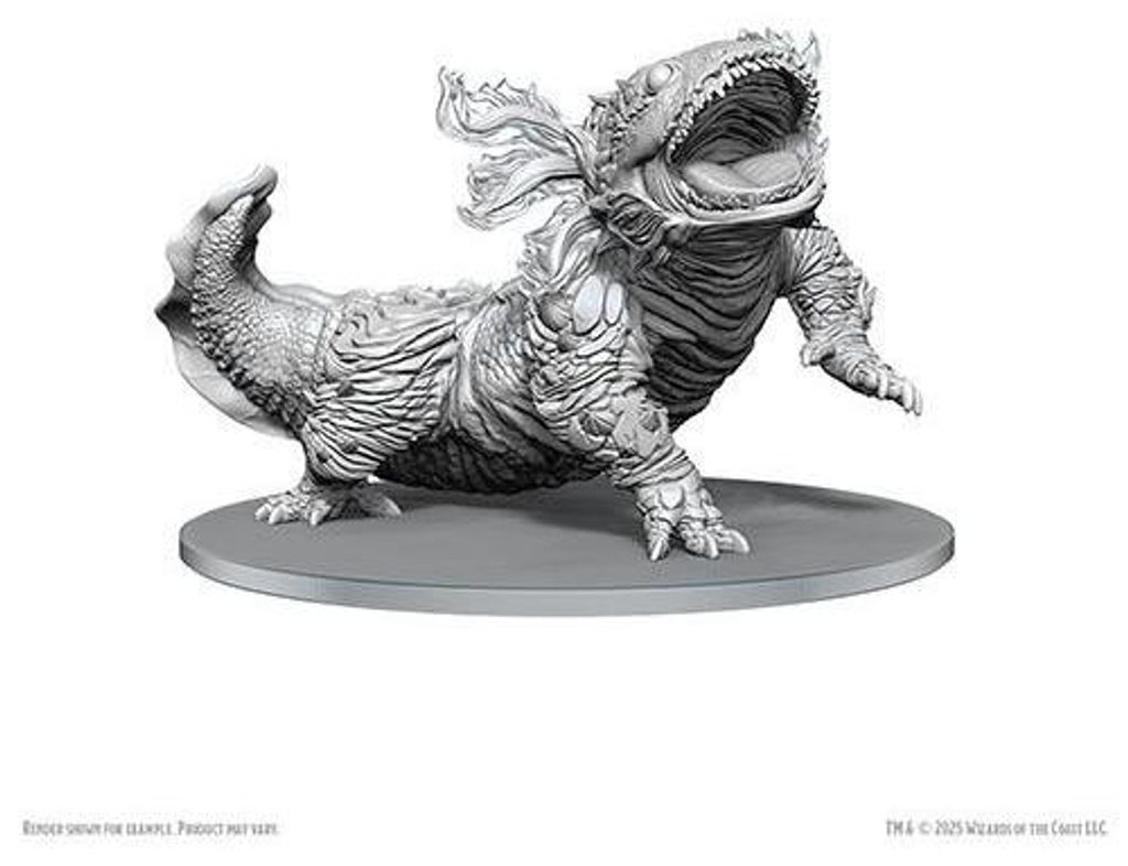 D&D Nolzurs wunderbare Miniaturen – Tlexolotl, unbemalt