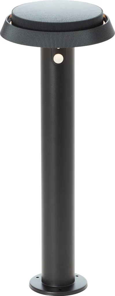 Lampadaire solaire sans fil ALVERO noir 500lm : fini les zones d'ombre