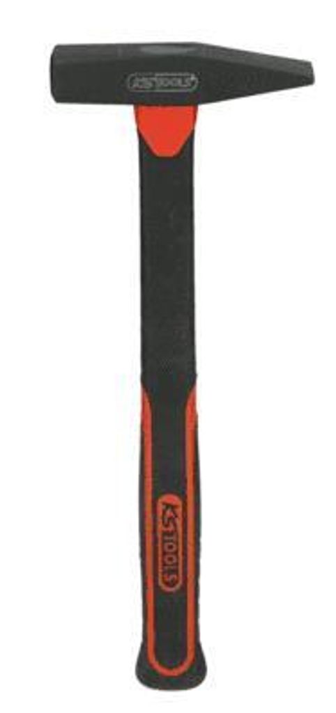 KS Tools 142.1321, Kreuzschlaghammer, Stahl, Glasfaser, Schwarz, 28 cm, 280 g