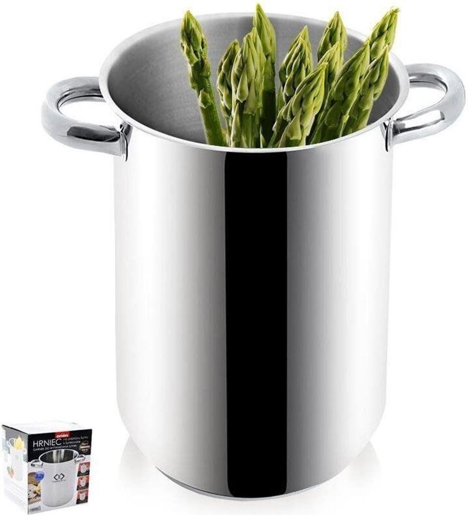 Orion Spargeltopf Pastatopf Schinkentopf hoch 3,2l