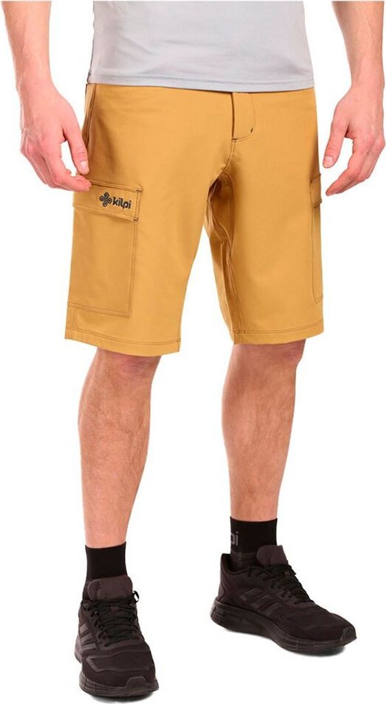 Herren-Kompressions-Laufshorts Kilpi KILKIS-M, GOLD, Größe M
