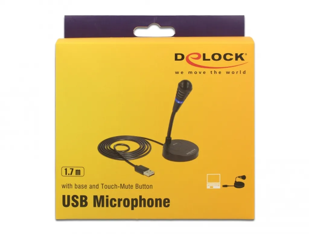 Microphone USB idéal pour visioconférence et streaming avec pied fixe - 3