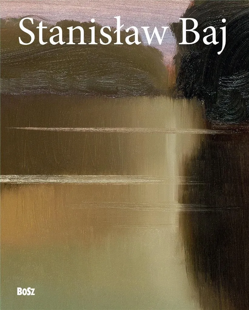 Tableau de Stanisław Baj Tableau Paysage Rivière Bug Huile sur Toile 80cm