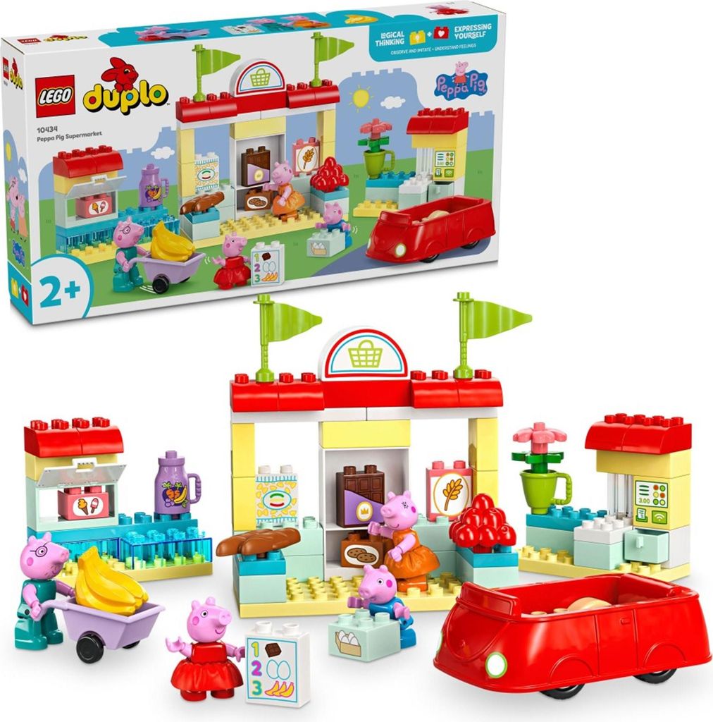 LEGO® DUPLO® 10434 Świnka Peppa i supermarket Zdjęcie produktu 