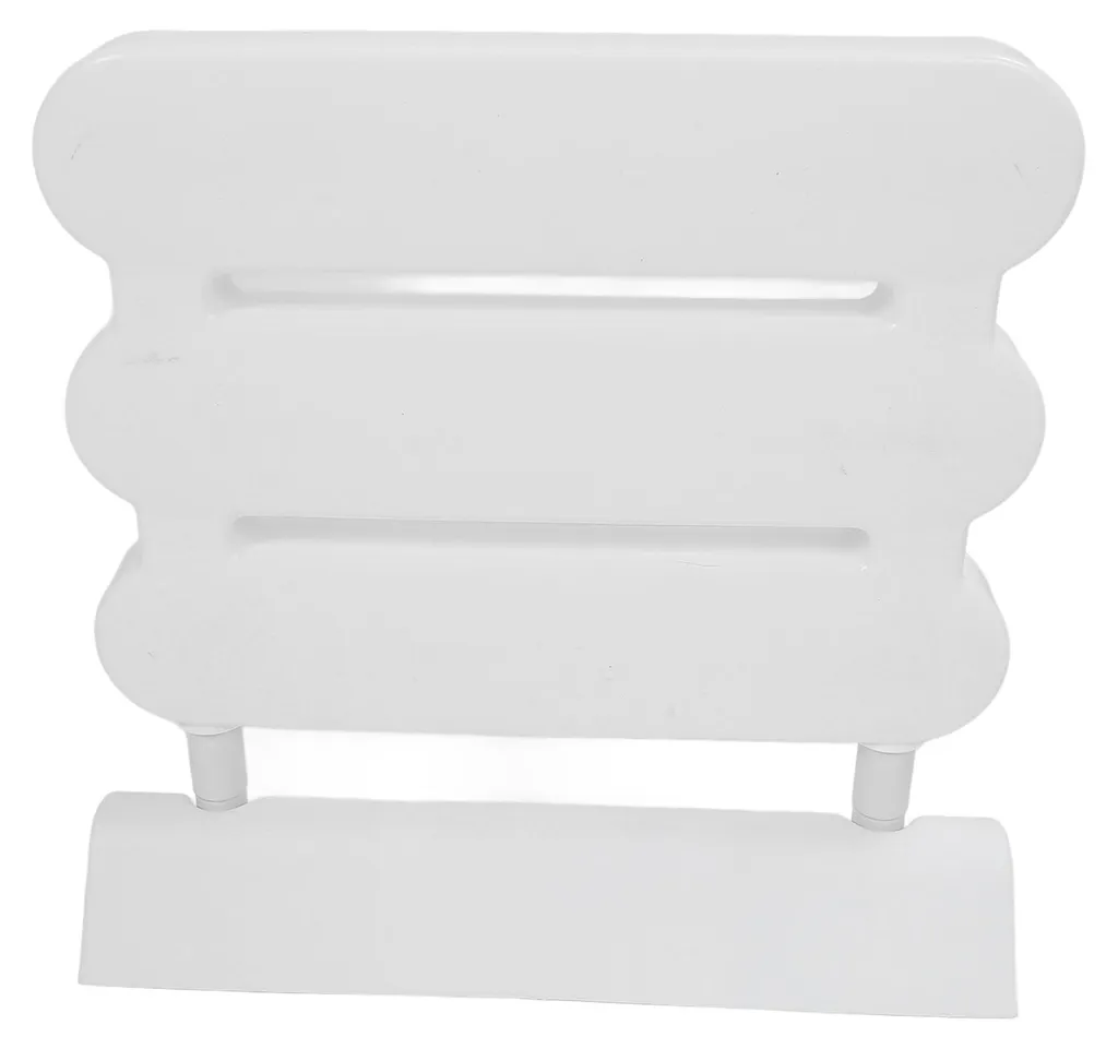Siège de douche escamotable antidérapant avec fixation murale renforcée - 2