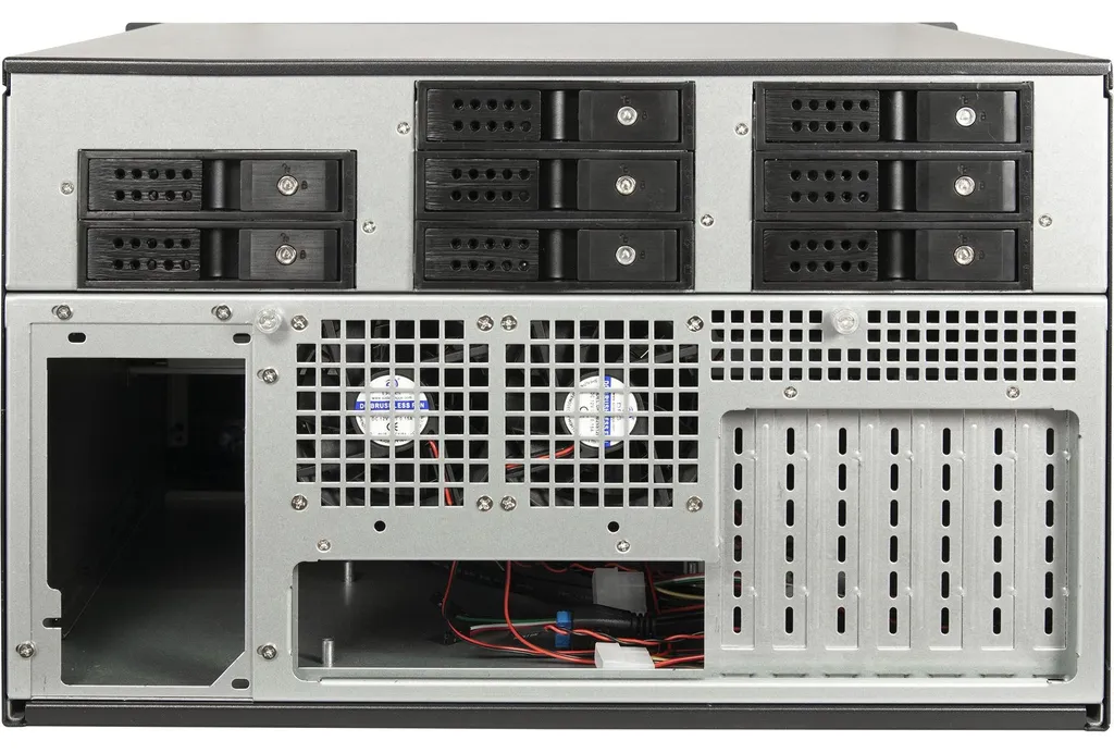 Solution de Stockage Rack Inter-Tech IPC 6U-6520 pour Serveur NAS Pro - 2