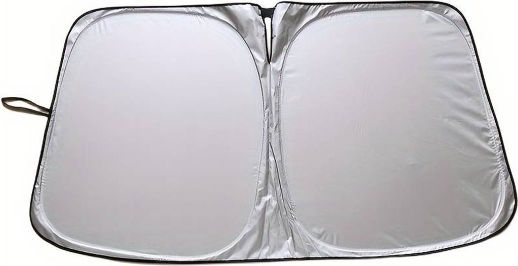 Faltbare Auto Sonnenschutz Frontscheibe 145×80 cm – Hitzeschutz für den Innenraum, Innen-Sonnenblende für PKW