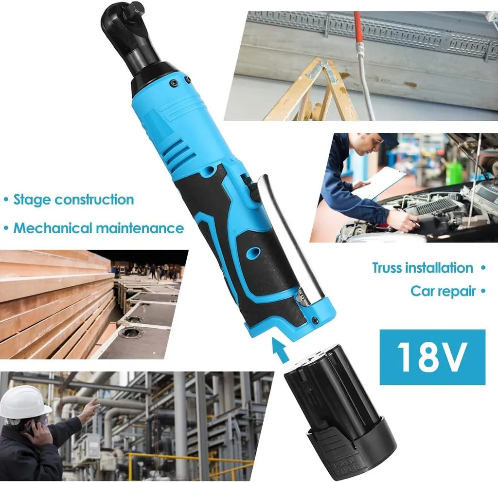 Clé électrique à couple élevé et format compact 2 accus inclus - 5