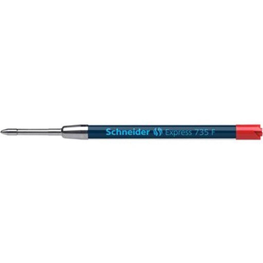 Schneider Schreibgeräte Express 735, Rot, Dünn, Blau, Edelstahl, G2, 10000 m