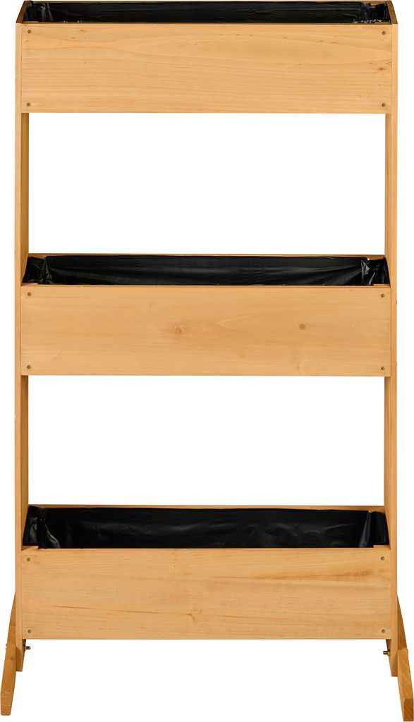 PARKSIDE® Garten 3-Schicht-Hochbeet Pflanzbbeet aus Holz Produktbild 