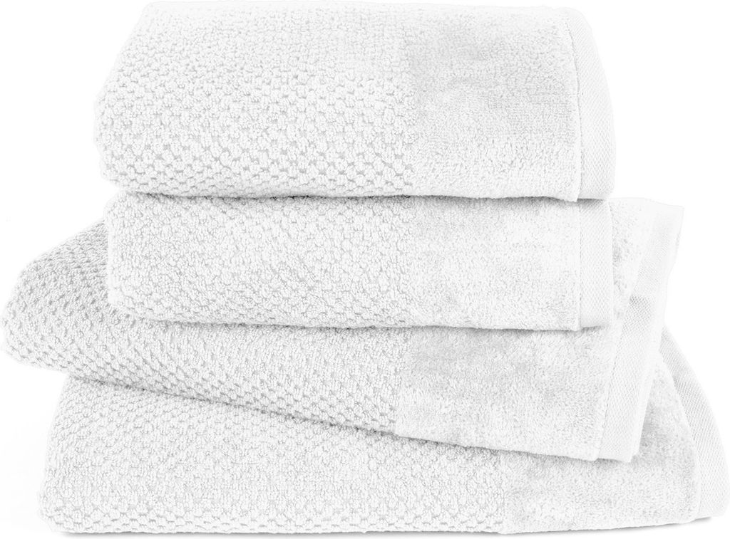 Pure Label 4-TLG Handtücher Set mit Aufhängeschlaufen aus Produktbild 