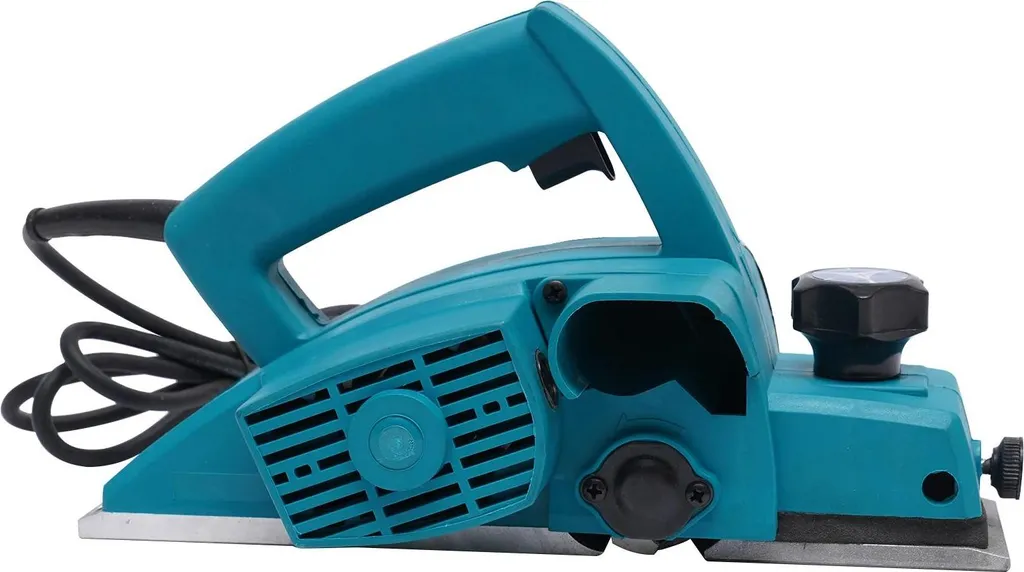 Fresatrice per legno, design portatile, profondità di taglio regolabile, blu, UE