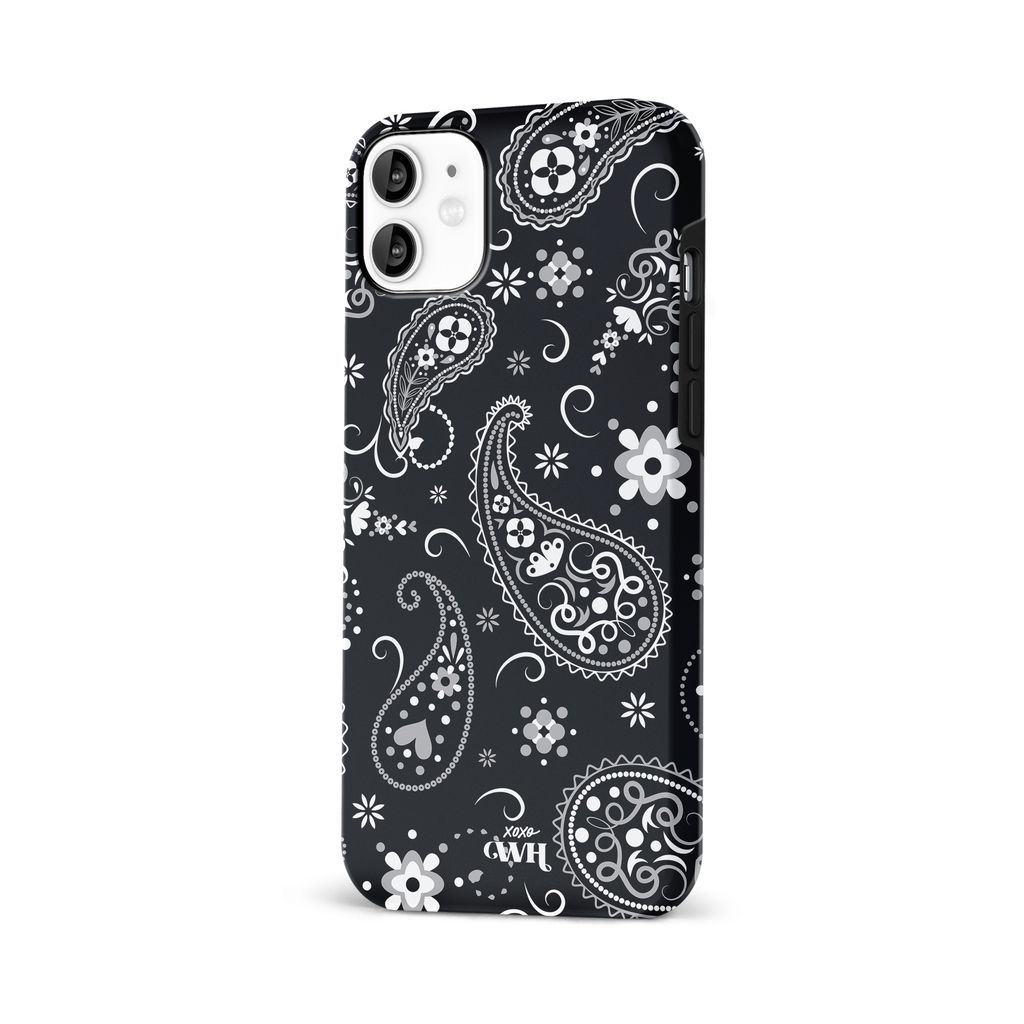 xoxo Wildhearts Paisley Dawn Black - iPhone 12 Hülle Produktbild 