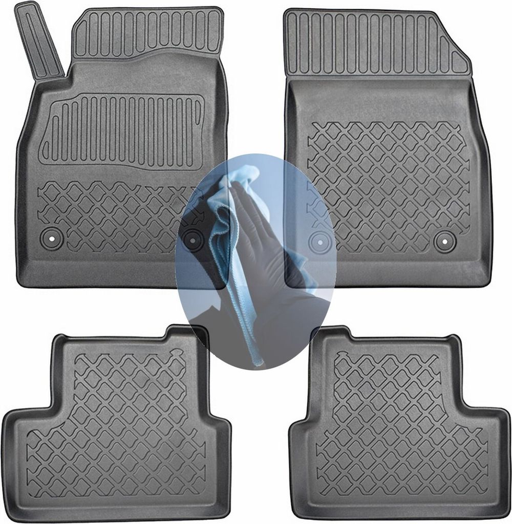 Z518821 TPE-Gummifußmatten kompatibel mit Opel Astra Active J Sports Tourer Kombi Caravan 5-türer 2010-2015