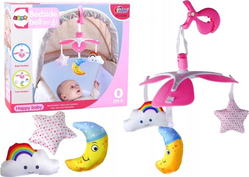 Bemi Baby Mobile Kinderbett Karussell Auf Clip Mond Wolke Stern
