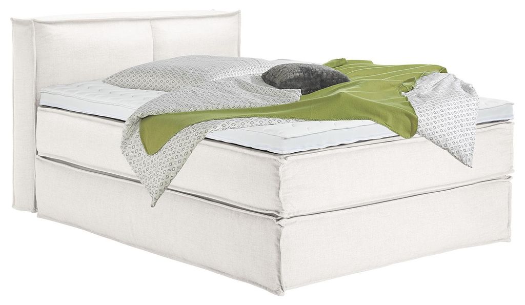 home24 Boxspringbett mit Kopfteil - Premium