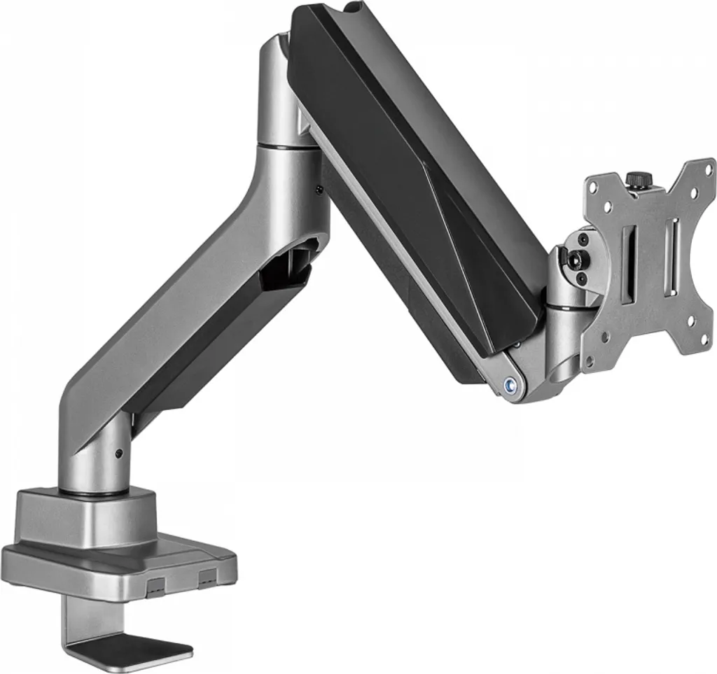 Bras de bureau V7 DM1HDS pour libérer de l'espace avec écran 49"