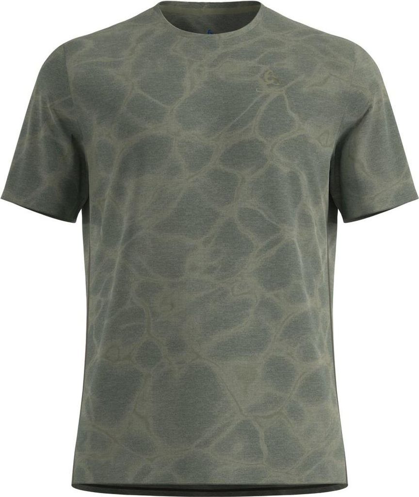 Zeroweight Engineered Chill-Tec Laufshirt, Herren - Odlo, Farbe:11003 shadow melange, Größe:S