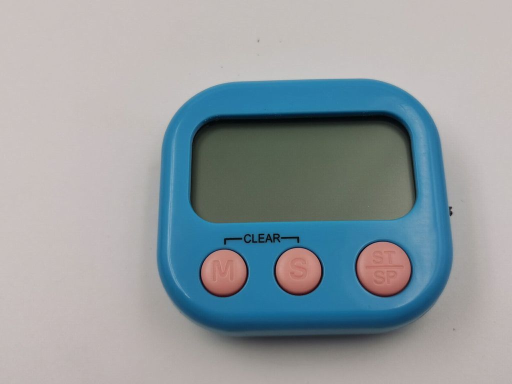 Küchentimer Eieruhr Kurzzeituhr Blau großes Display Küchenuhr Digital Koch Timer Stoppuhr Kurzzeitmesser Countdown Xara-Products