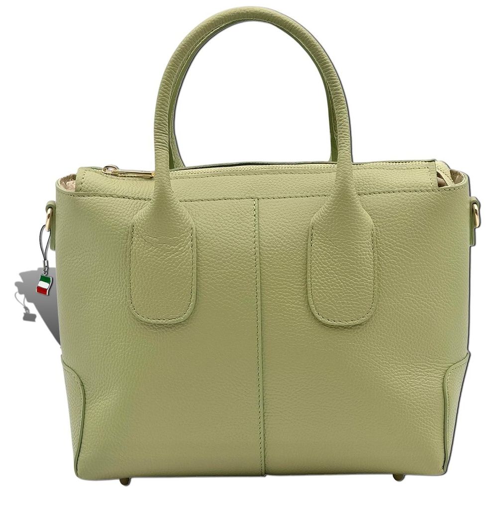 Florence Damen Handtasche Echtleder hellgrün D2OTF864L4