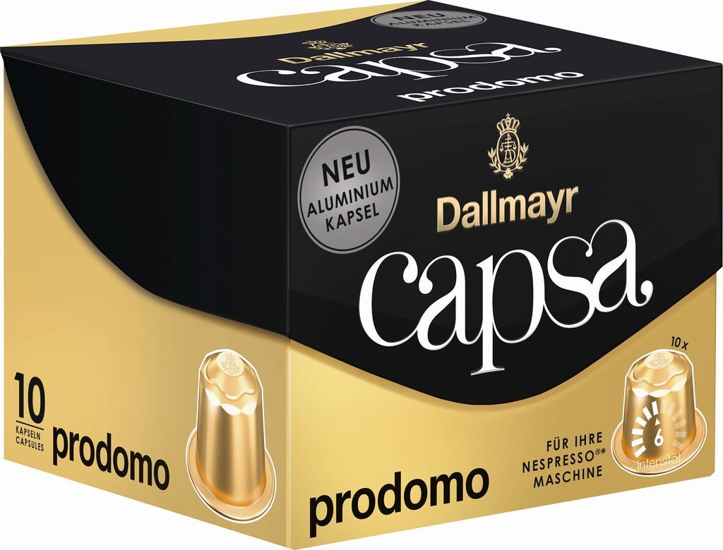 Dallmayr Coffee 111 000 000 Capsa Lungo Prodomo 10 szt. Zdjęcie produktu 