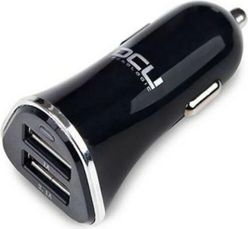 Chargeur de voiture DCU double port USB avec charge rapide intelligente