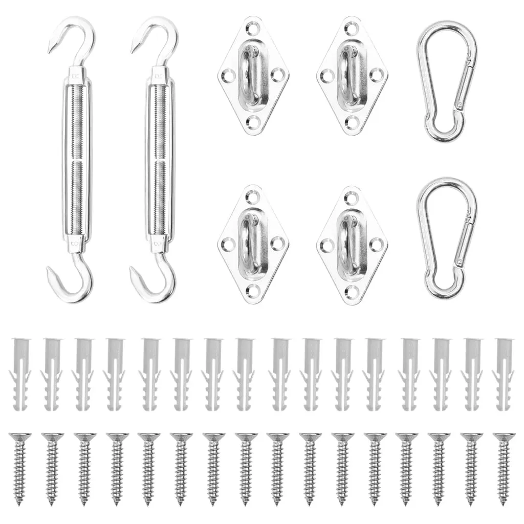 Crea la tua Ombra: Set 8 Accessori Vela Maison Exclusive Acciaio Inox