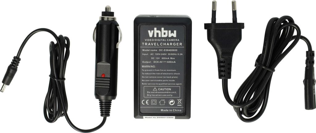 vhbw Ladegerät kompatibel mit Nikon Coolpix P1000, P1100, Produktbild 