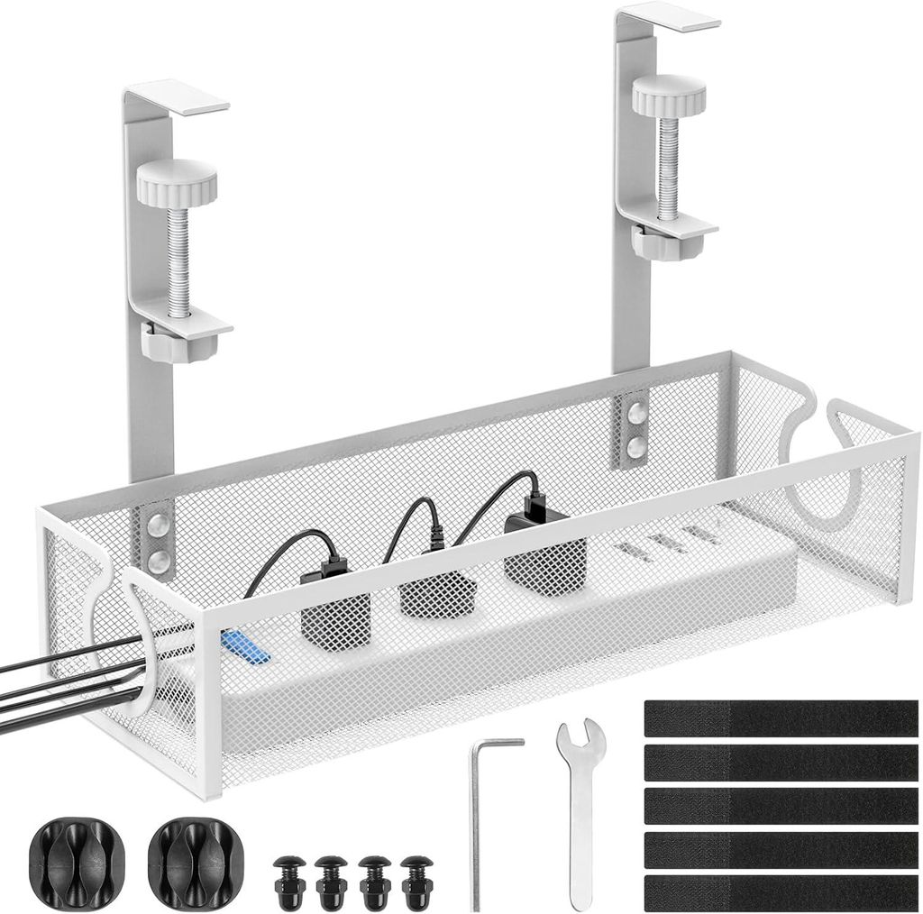 Unter Schreibtisch Kabelmanagement, Kabel Ablagerregal, Produktbild 