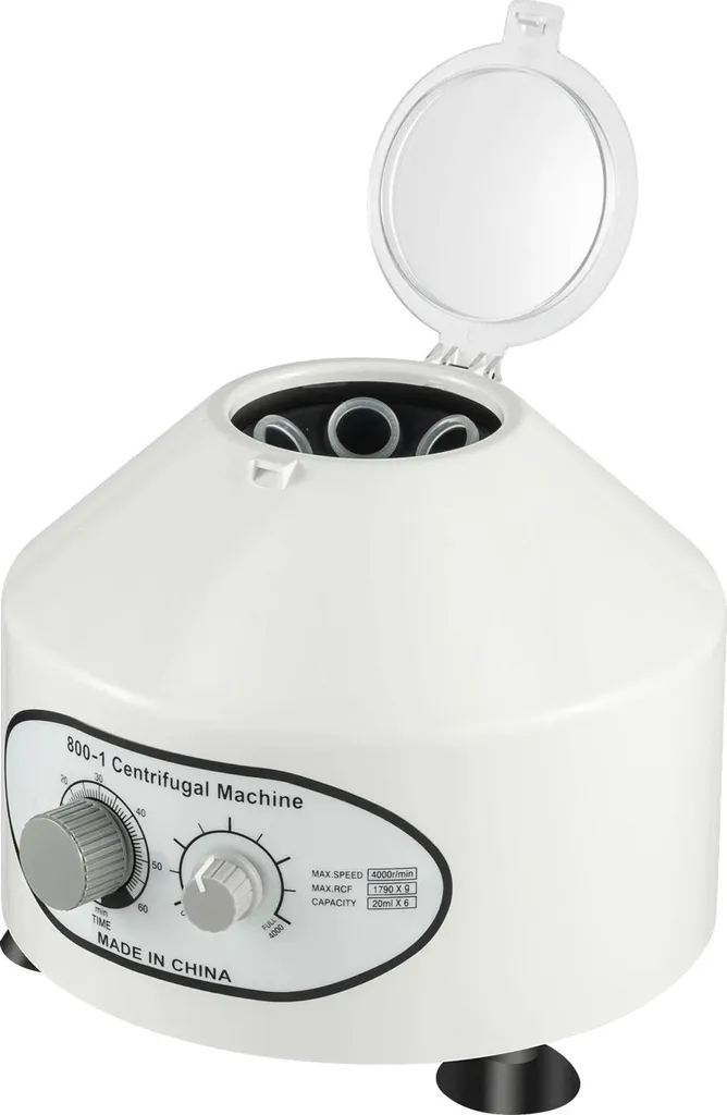 Centrifugeuse grande capacité silencieuse 220V - Haute précision Blanche