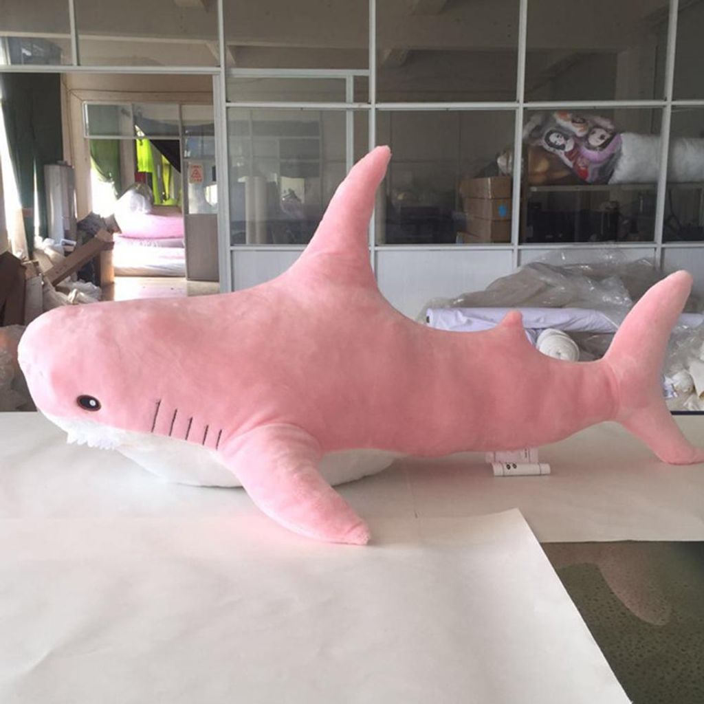 45cm Cartoon Hai Plüschtier Ozean Wassertiere Puppe Kinder Plüschtier Geburtstagsgeschenk