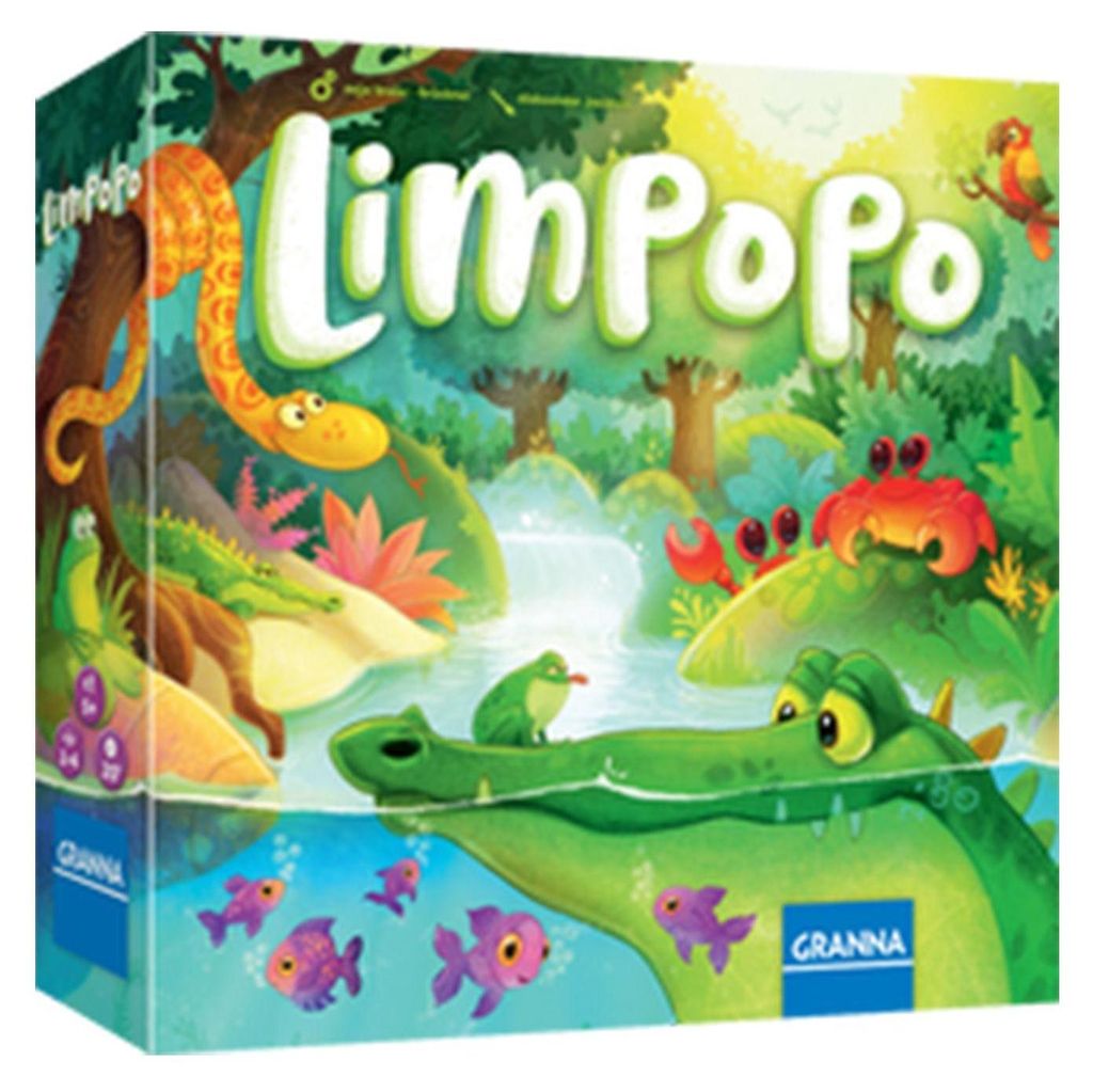 Limpopo Brettspiel für 2-4 Spieler ab 5 Jahren, 20 Min. Produktbild 