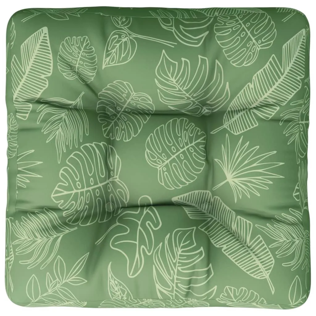Cuscino Pallet Outdoor 60x60 Fantasia Foglie: Comfort per i tuoi Ospiti