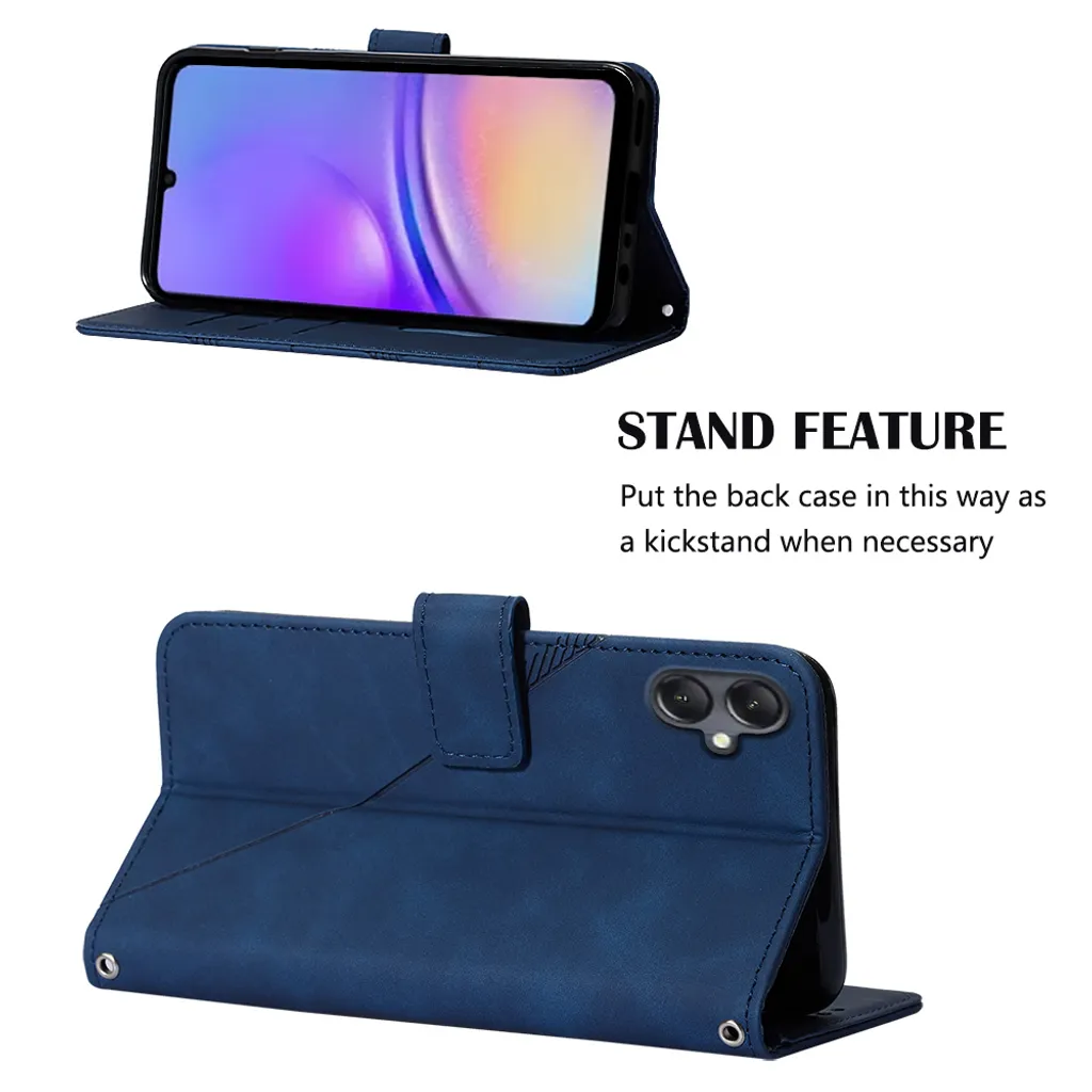 Jeffene Cover per Sasung Galaxy A13 4G/5G (6,6),Custodia Portafoglio,Flip Cover con Porta