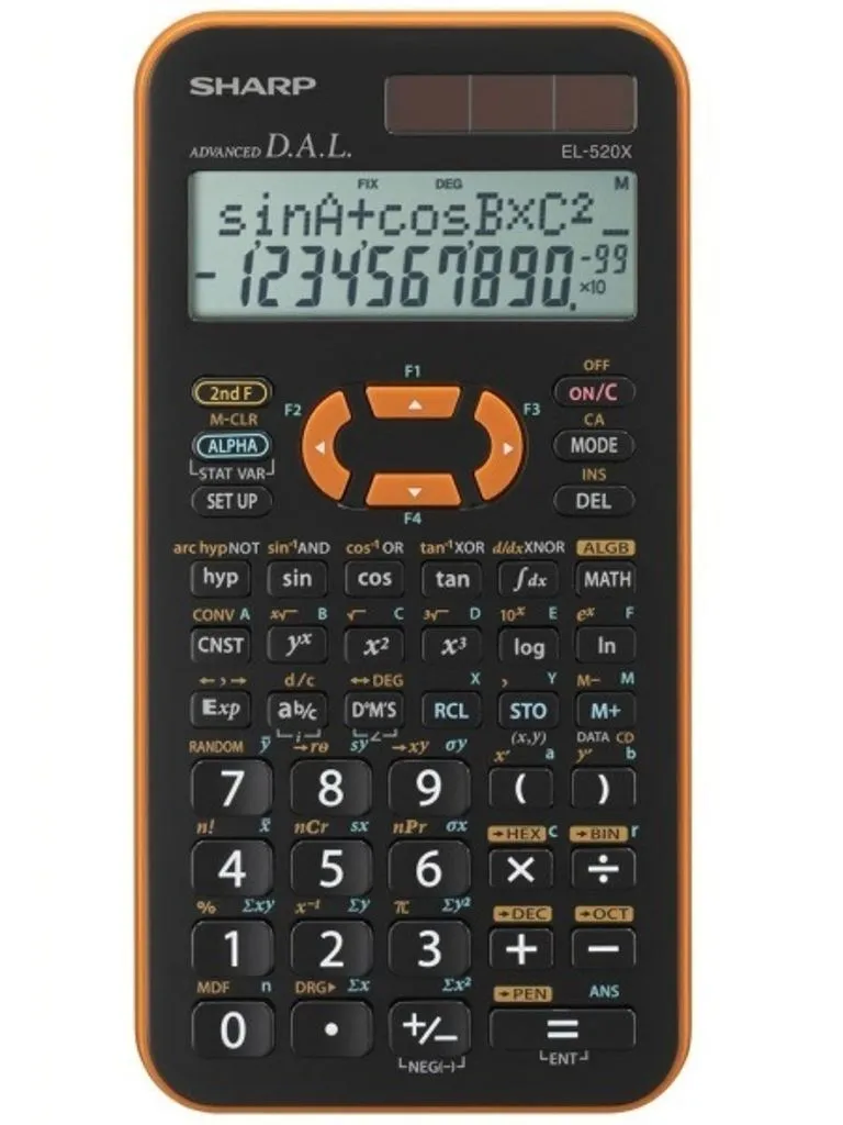 Évitez les Erreurs de Calcul avec la Sharp EL-520X Scientifique D.A.L.