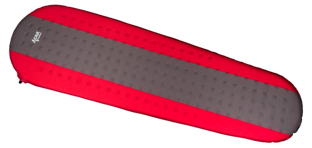 Karimatka Acra L140RED samonafukovací, červenohnědá, 5 cm Immagine del prodotto 
