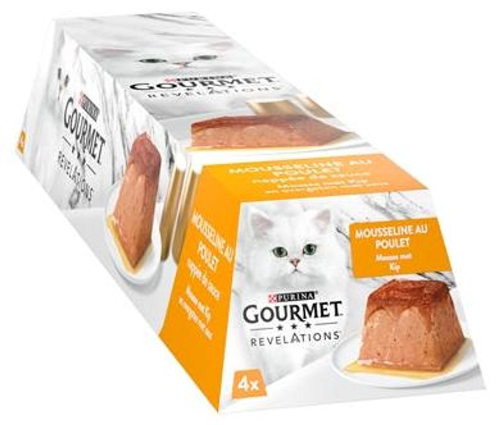 Gourmet Revelations Mousse mit Huhn – Nassfutter für Katzen
