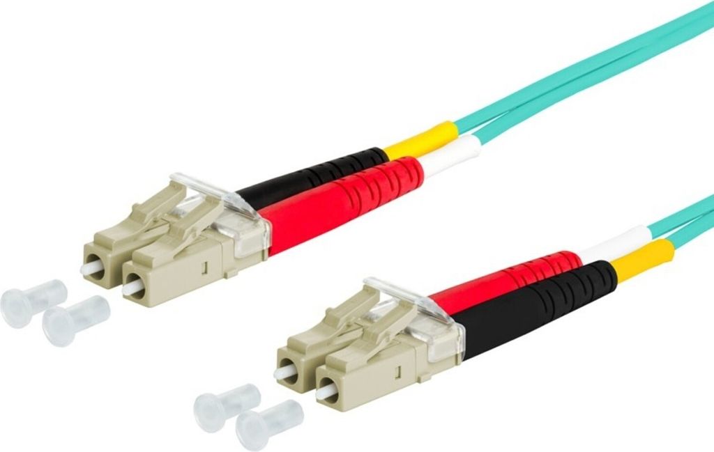 METZ CONNECT OpDAT Patchkabel, LC-D/LC-D OM3, 2 m