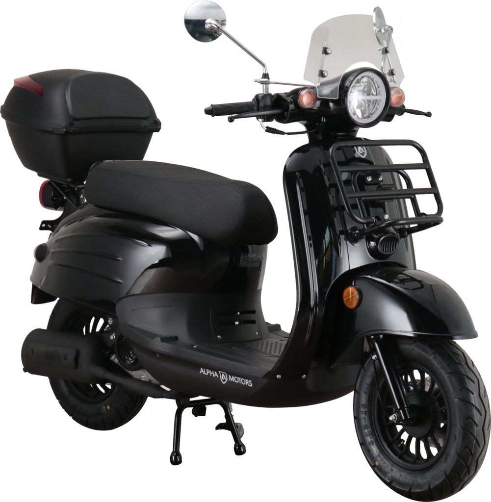 Motorroller Adria 50 ccm 45 km/h EURO 5 schwarz inkl. Produktbild 