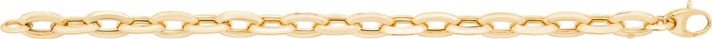 Edles 9 Karat (375) Gold Damen - Armband - 8mm, 6 Gramm; TRS27646