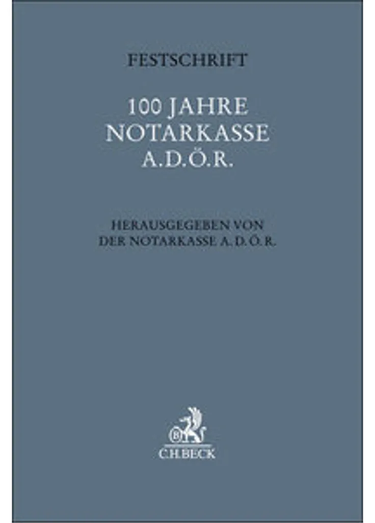 Comprendre la Notarkasse 100 Jahre : Livre Référence Droit Public