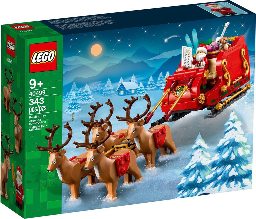 LEGO 40499 Schlitten des Weihnachtsmanns